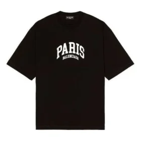 Tričko Cities Paris, střední střih „Black“ 612966TLVL71070