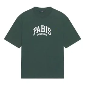 Tričko Cities Paris, střední střih „Green“ 612966TLVL73011