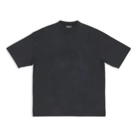 Tričko Fashion Institute, střední střih „Washed Black“ 612966TMVH68190