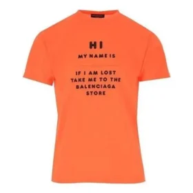 Tričko „Hi My Name Is“ „Orange“ 661705TKVK47513