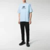 Tričko Interlocked BB Regular Fit „Light Blue“ 578139TGV755840