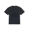 Tričko Maison Balenciaga, střední střih „Black“ 612966TLVJ11074