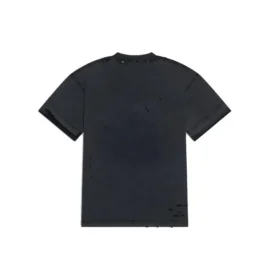 Tričko Maison Balenciaga, střední střih „Black“ 612966TLVJ11074