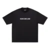Tričko Mirror Balenciaga, střední střih „Black“ 612966TNVR21070