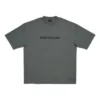 Tričko Mirror Balenciaga, střední střih „Grey“ 612966TNVR21242