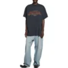 Tričko Offshore Oversized „Black Faded“ 739028TPVM81568