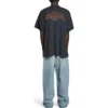 Tričko Offshore Oversized „Black Faded“ 739028TPVM81568