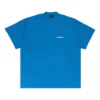 Tričko Oversized s přeškrtnutým motivem „Blue“ 712398TMVJ64024