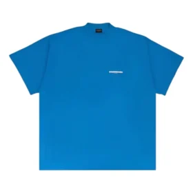 Tričko Oversized s přeškrtnutým motivem „Blue“ 712398TMVJ64024