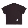 Tričko Oversized se samolepkou „Black“ 739028TPVN41270