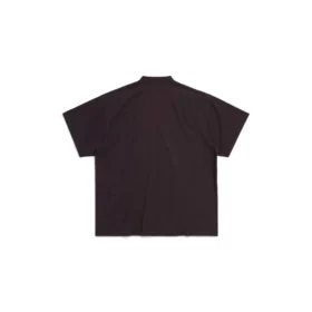 Tričko Oversized se samolepkou „Black“ 739028TPVN41270
