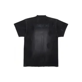 Tričko Paris Moon Oversized „Black Faded“ 739028TOVE41055