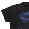 Tričko Paris Moon Oversized „Black Faded“ 739028TOVE41055