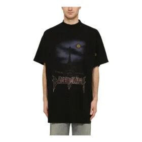 Tričko Paris Moon Oversized „Black Faded“ 739028TQVX61055