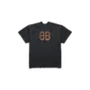 Tričko Paris Moon s dvojitým předním potiskem, oversized „Black“ 791615TQVY22020