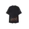 Tričko Paris Moon Upside Down, oversized „Black Faded“ 698811TOVT31055