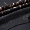 Tričko Paris Moon Upside Down, oversized „Black Faded“ 698811TOVT31055