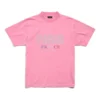 Tričko Paris Strass, úzký střih „Pink Faded“ 809122TRVL59568