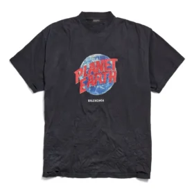 Tričko Planet Earth Oversized „Black“ 787349TRVC91055