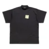 Tričko Post It Oversized „Washed Black“ 739028TOVD41055