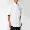 Tričko s celoplošným logem „White Black“ 534332TBL969040
