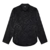 Tričko s celoplošným minimalistickým logem „Black“ 681812TLO581000