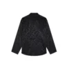 Tričko s celoplošným minimalistickým logem „Black“ 681812TLO581000