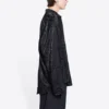 Tričko s celoplošným minimalistickým logem „Black“ 681812TLO581000