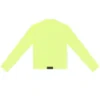 Tričko s dlouhým rukávem a kulatým výstřihem „Fluo Yellow“ 704103TMVB77204