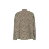Tričko s dlouhým rukávem a logy po celé ploše „Beige“ 662983TNLL19763