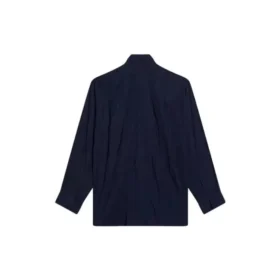 Tričko s dlouhým rukávem a volným střihem „Blue“ 658956TLM164100