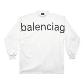 Tričko s dlouhým rukávem Bal.com Oversized „White“ 739027TOVO19081