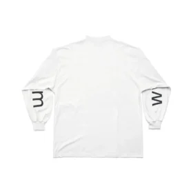 Tričko s dlouhým rukávem Bal.com Oversized „White“ 739027TOVO19081
