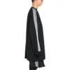 Tričko s dlouhým rukávem Balenciaga x adidas Oversized „černé“ 728789TNVA68482