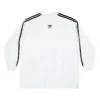 Tričko s dlouhým rukávem Balenciaga x adidas Oversized „White“ 728789TNVA61156