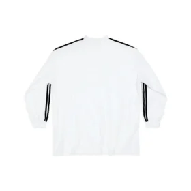 Tričko s dlouhým rukávem Balenciaga x adidas Oversized „White“ 728789TNVA61156