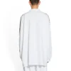 Tričko s dlouhým rukávem Balenciaga x adidas Oversized „White“ 728789TNVA61156