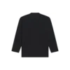 Tričko s dlouhým rukávem Balenciaga x THE SIMPSONS, střih Large, „Black“ 681046TLVG70100
