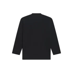 Tričko s dlouhým rukávem Balenciaga x THE SIMPSONS, střih Large, „Black“ 681046TLVG70100