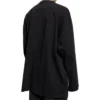 Tričko s dlouhým rukávem Caps Oversized „Black“ 681046TNVL11070