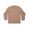 Tričko s dlouhým rukávem Caps Oversized „Khaki“ 681046TNVL17761
