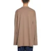 Tričko s dlouhým rukávem Caps Oversized „Khaki“ 681046TNVL17761