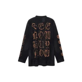 Tričko s dlouhým rukávem Heavy Metal v oversized střihu „Black Faded“ 739783TOVE11055