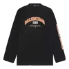Tričko s dlouhým rukávem Maison Balenciaga „Black“ 681046TLVJ11074