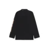 Tričko s dlouhým rukávem Maison Balenciaga „Black“ 681046TLVJ11074