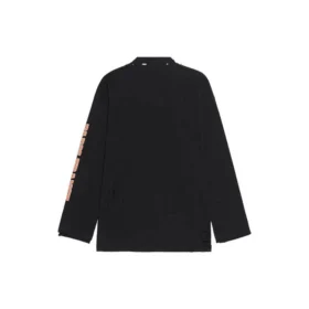 Tričko s dlouhým rukávem Maison Balenciaga „Black“ 681046TLVJ11074