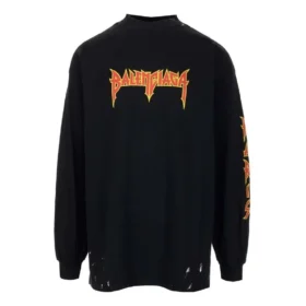 Tričko s dlouhým rukávem Metallica „Black Orange“ 693949TMV881055