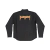 Tričko s dlouhým rukávem Metallica, oversized střih „Black Orange“ 699053TYB181000