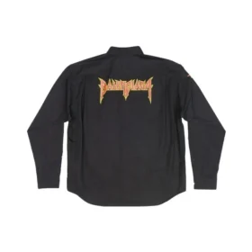 Tričko s dlouhým rukávem Metallica, oversized střih „Black Orange“ 699053TYB181000
