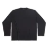 Tričko s dlouhým rukávem, oversized „Black Faded“ 739783TOVF49034